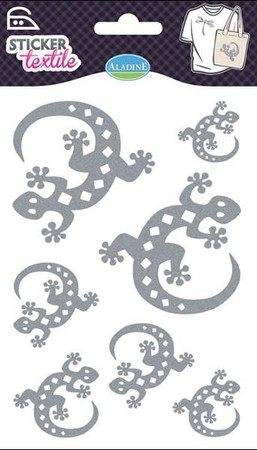 Naprasowywanka Brokatowe Jaszczury