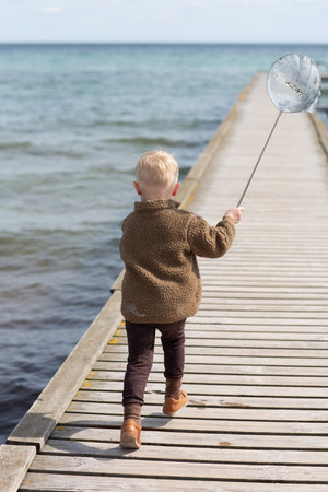 Siatka teleskopowa FOLLOW the duck - Purpurowy