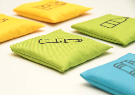 Woreczki gimnastyczne RECYKLING 10 szt.