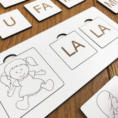 Układanka Sylabowa Cz.1