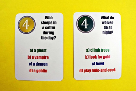 Fun Card English Halloween