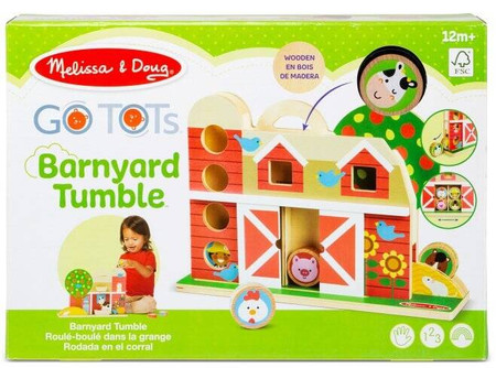 Drewniana farma GO Tots Barnyard Tumble Melissa and Doug