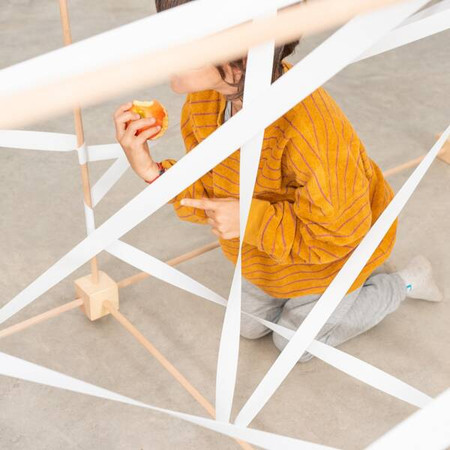 Drewniane patyczki konstrukcyjne Trigonos Cubic - 20 el.