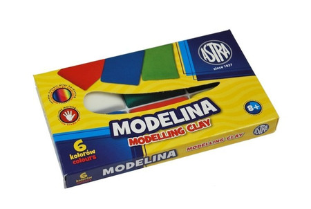 Modelina 6 kolorów Astra