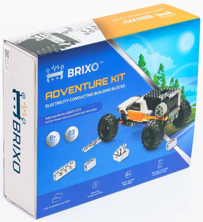 Zestaw rozszerzający Brixo 4X4 Off Roader Adventures do zestawu 60387