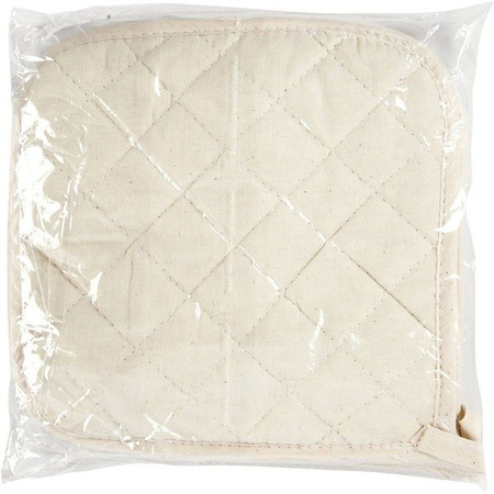 Kwadratowa łapka kuchenna bawełniana 20x20 cm