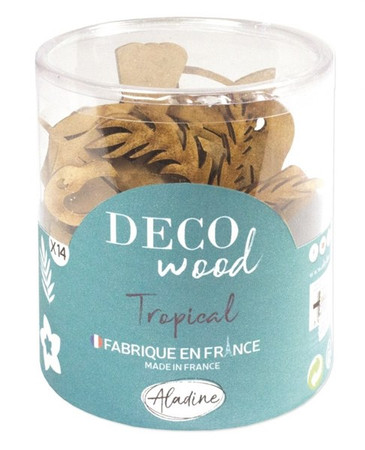 Drewniane Ozdoby Tropikalne