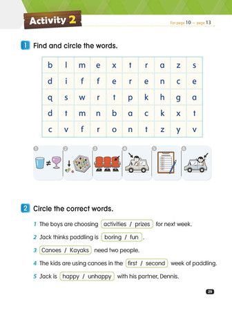 Komiks dla dzieci po angielsku School Adventures Level 1 Część 4