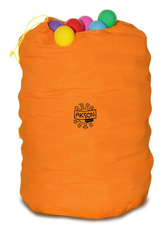 Worek na piłki suchy basen duży - pomarańczowy