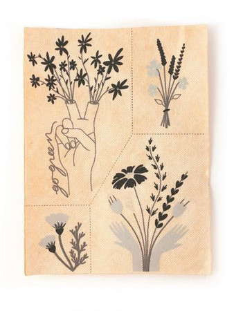 Zestaw do wyszywania na ubraniach Miłośniczka Przyrody