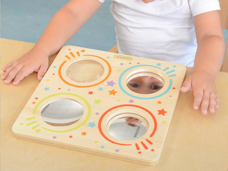 Sensoryczna Tablica Lustra I Soczewki Zakrzywienia Obrazu Masterkidz
