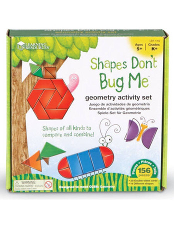 Learning Resources | Kolorowa geometria zestaw układanki i plansze