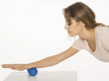 Wałek do masażu Niebieski