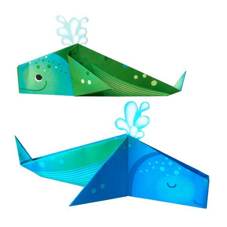 Box Candiy, zestaw artystyczny origami Statki i podwodny świat