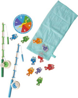 Magnetyczny zestaw do łowienia rybek wędka z korbką Melissa & Doug