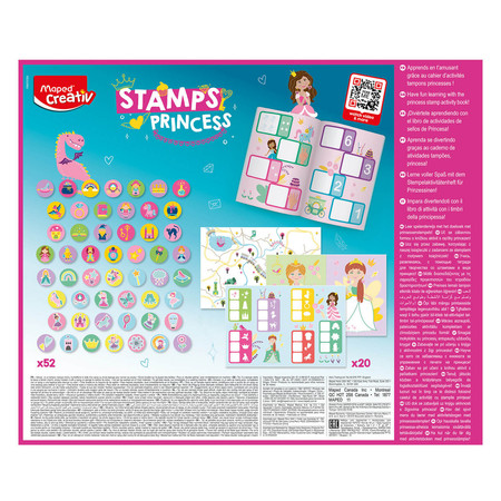 Creativ Kolorowe Stempelki - Świat Księżniczek