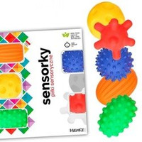 Piłeczki sensoryczne 5 sztuk w pudełku