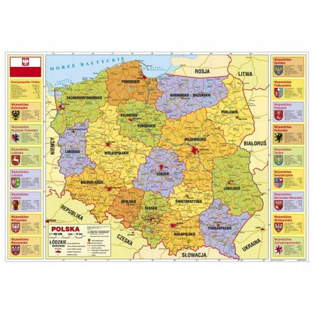 Podkładka na biurko dwustronny gruby 35 x 50 cm