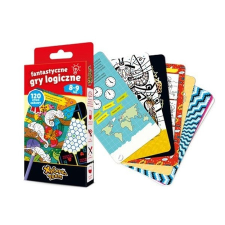 Fantastyczne Gry logiczne 8-9 lat Xplore Team