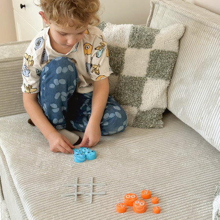 WOOPIE Przenośna Gra Logiczna Kółko i Krzyżyk w Pudełku