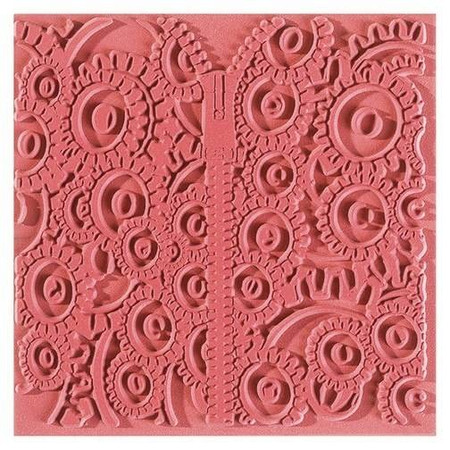 Płytka z teksturą Mechanizmy 9x9 cm