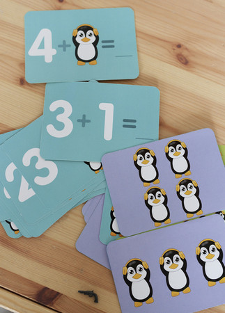 WOOPIE Waga Równoważna Szalkowa Nauka Liczenia Pingwin