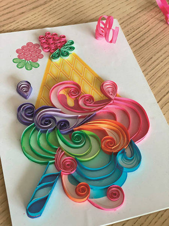 Box Candiy, zestaw artystyczny do quillingu Ciasteczka