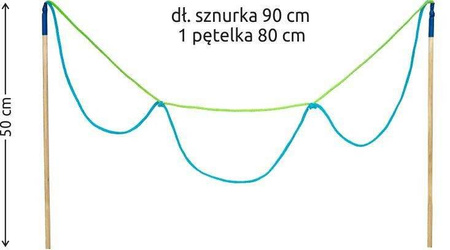 Kijki Sznurek do dużych baniek mydlanych ,,Chmurka’’ Słupskie Bańki Mydlane