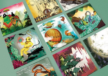 Gra memory Podróże Juliusza Verne'a