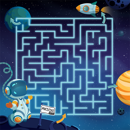 Mata Animacyjna gra LABIRYNT 100 cm