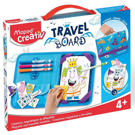 Maped Creativ Tablica Biała, Magnetyczna Zestaw Podróżny