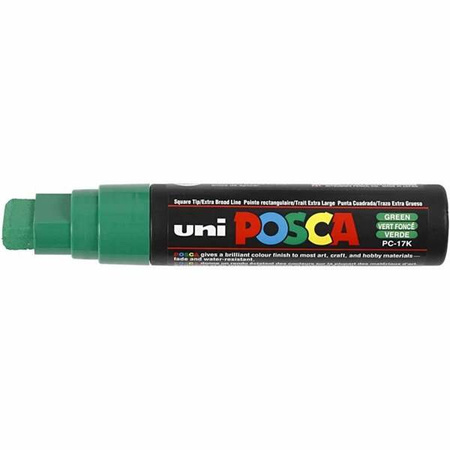 Marker Posca PC-17K bardzo szeroka końcówka zielony