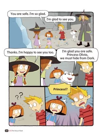 Komiks dla dzieci po angielsku Magic Adventures Level 2 Część 5