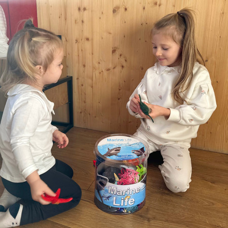 WOOPIE Zestaw Figurki Zwierzeta Morskie 34 szt.