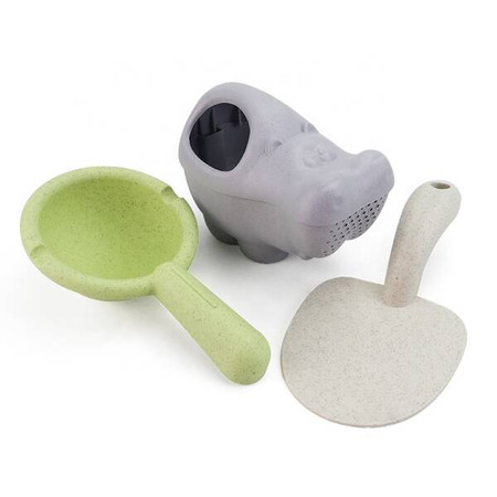 WOOPIE GREEN Zestaw do Piasku z Samodzikiem 10 el. BIODEGRADOWALNY ORGANICZNY MATERIAŁ