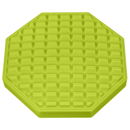 Ośmiokąty sensoryczne różne faktury 4szt.