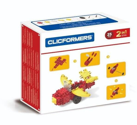 CLICFORMERS Craft 2w1 25 el. - Klocki konstrukcyjne