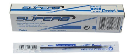 Wkład do długopisu Pentel Superb niebieski