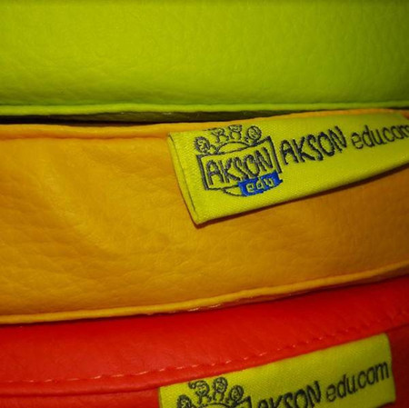 Poduszki EKOSKÓRA wysokość 6 cm zestaw Liczby 11-20