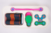 Klocki magnetyczne Clixo Classroom Pack 100 elem.