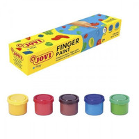 Farby do malowania palcami 5 kolorów po 35ml JOVI