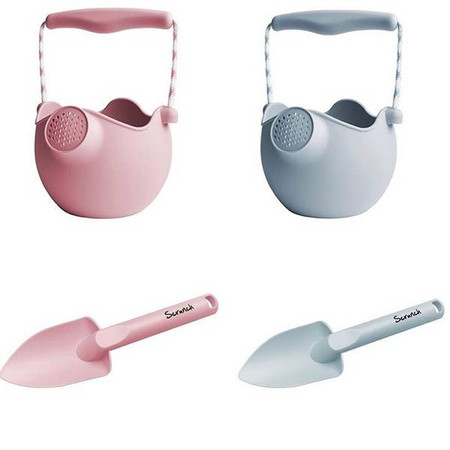 Silikonowe Wiaderko Konewka Scrunch - Koralowy