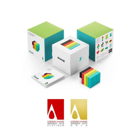 Klocki magnetyczne Pixio 25 | Design Series | Pixio®