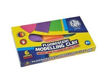 Modelina 6 kolorów neonowych Astra