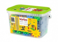 Klocki Korbo Zestaw Basic 120 elementów