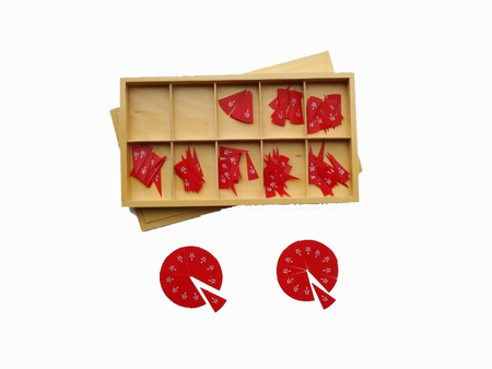 Moyo Montessori | Ułamki od 1-11 do 1-20 MAT0505