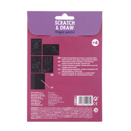 Mini wydrapywanki Apli Kids - Magiczny świat