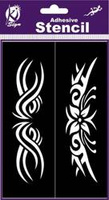 Szablon 12x18 cm Tribal 8