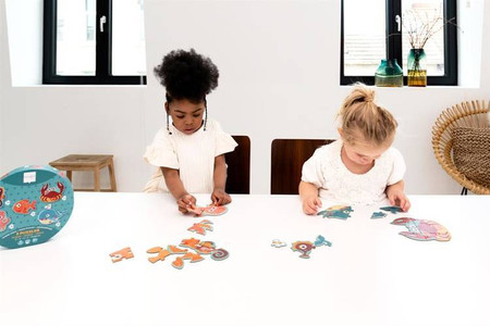 Scratch, Pierwsze Puzzle 5 Zwierząt Ocean