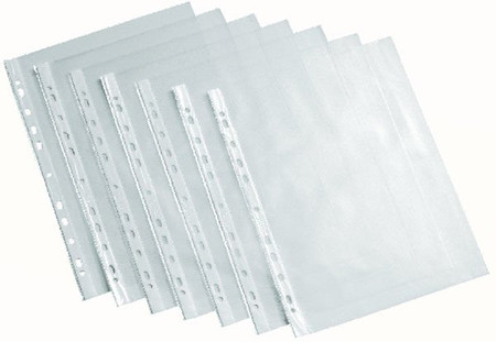 Koszulki na dokumenty A4 30 mic 100 szt Titanum